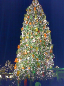 riesiger Weihnachtsbaum  Imhoff-Ehmen